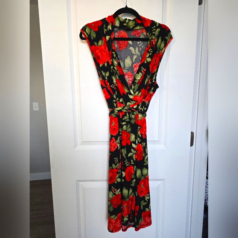 Love X Design: Floral Print Wrap Dress